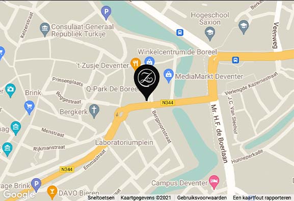 't Zusje Deventer is op enkele minuten loopafstand van het centrum van Deventer.