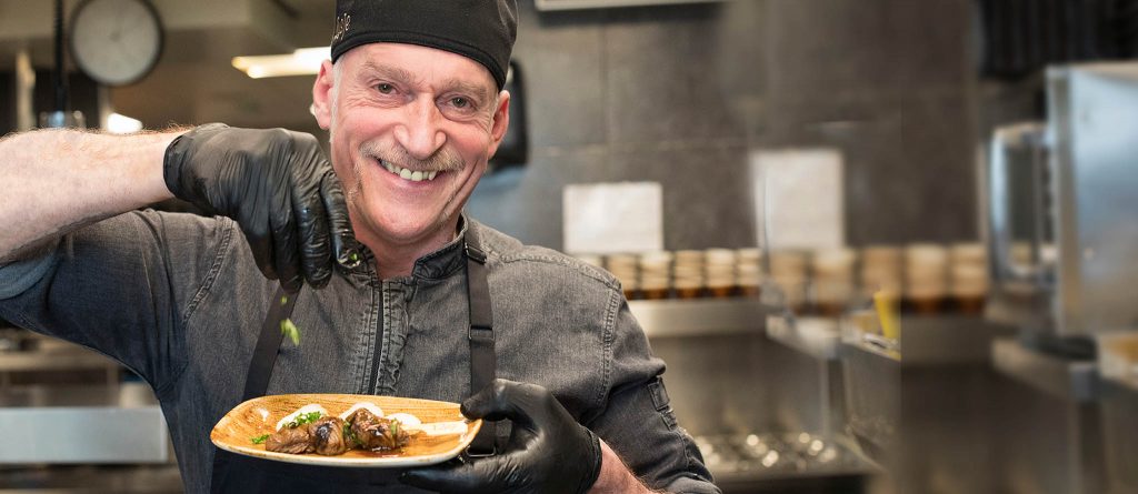 Chef-kok Eric van Erp.