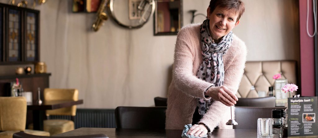 't Zusje zoekt een interieurverzorg(st)er.