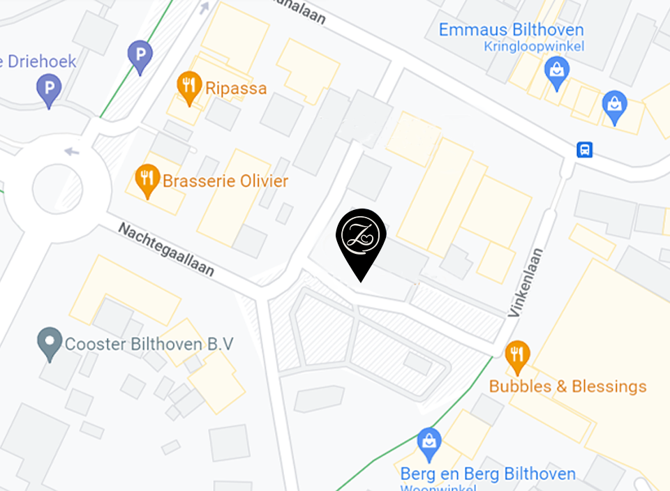 't Zusje Bilthoven vind je aan het Vinkenplein.