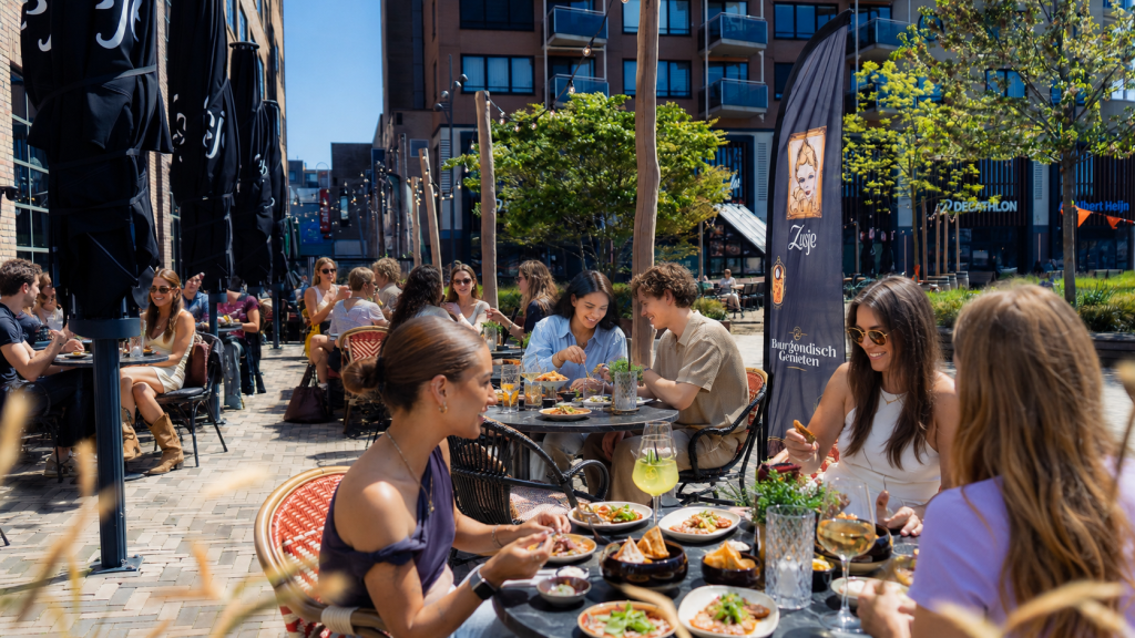 Bourgondisch genieten in de zon!